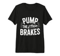 Pump Brakes Car Joke Mechanic Cartoon T-Shirt - Trendy Graphic Men Women - T-Shirt, Sweatshirt, Hoodie