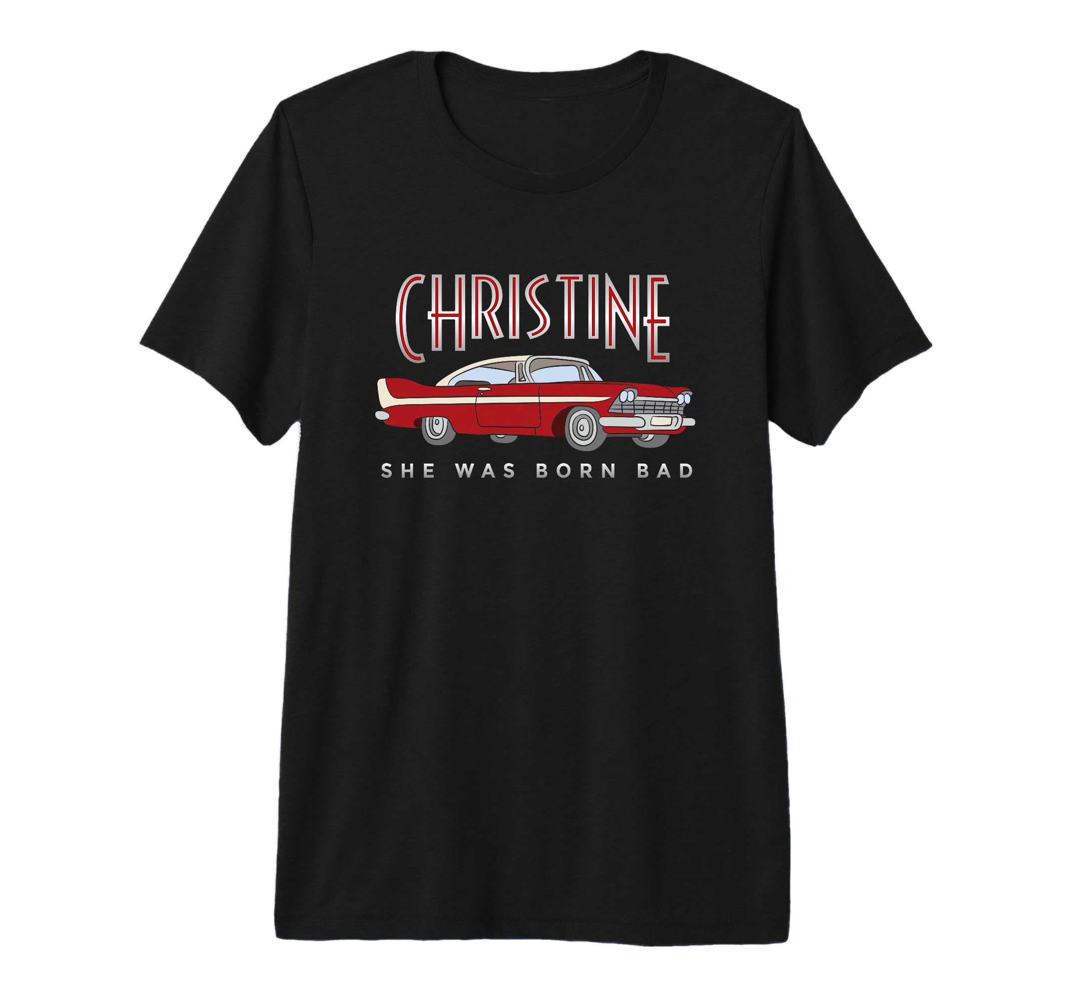 Christine Car Model Automotive Tri Blend T-Shirt - Graphic Print Unisex - T-Shirt, Sweatshirt, Hoodie