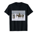 Frederic Remingtons Fall Cowboy T-Shirt - Minimalist Print Men Women - T-Shirt, Sweatshirt, Hoodie