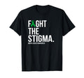 Fight Stigma Green Ribbon Mental T-Shirt - Casual Everyday Wear for Adults - T-Shirt, Sweatshirt, Hoodie