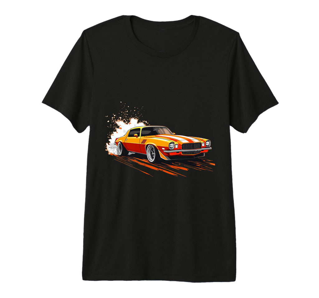 American Muscle Car Tri Blend T-Shirt - Novelty Apparel Unisex - T-Shirt, Sweatshirt, Hoodie