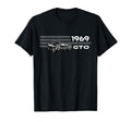 1969 Gto Cars American Muscle Car T-Shirt - Fun Novelty Design for Adults - T-Shirt, Sweatshirt, Hoodie
