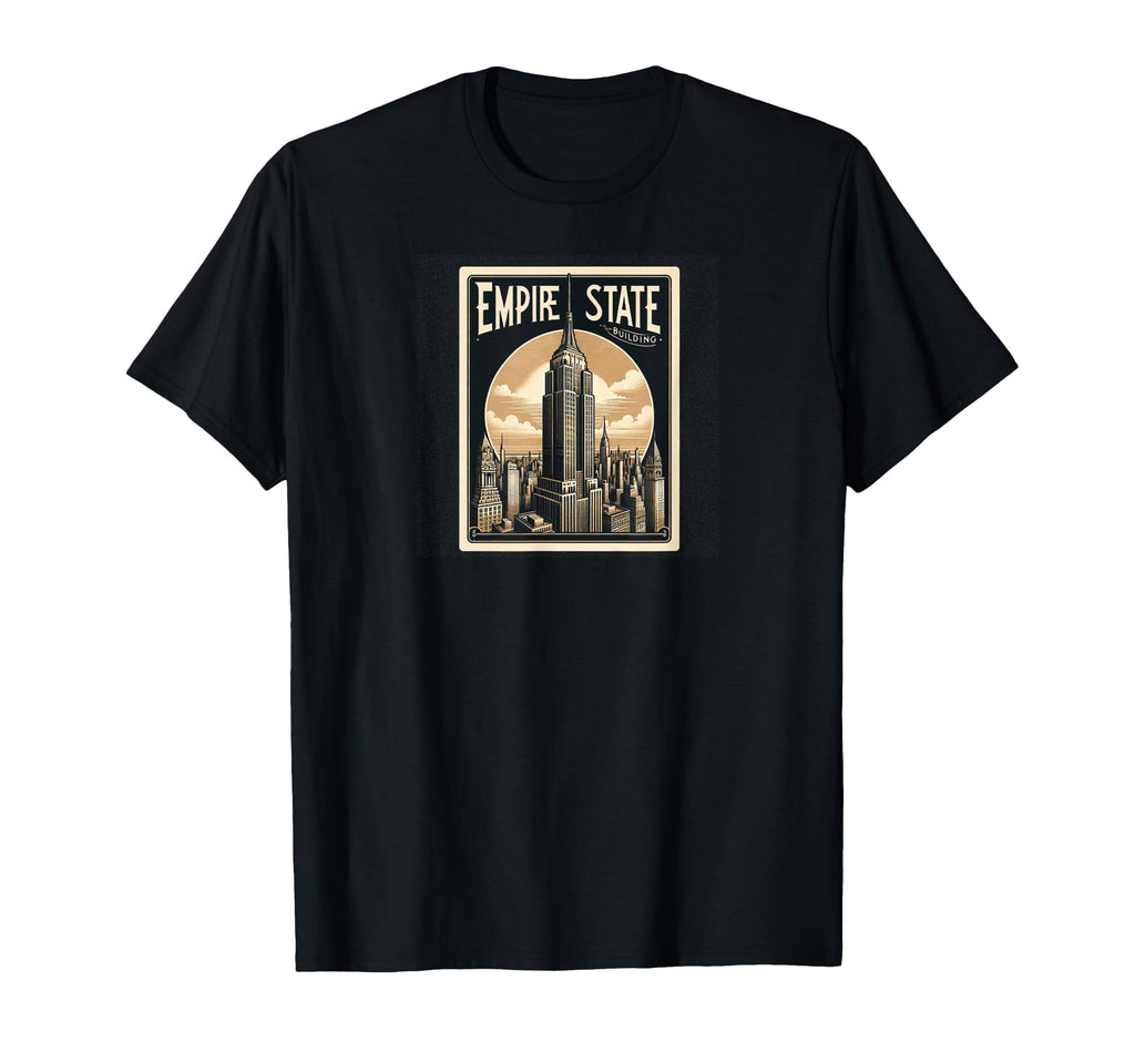 Empire State Postcard T-Shirt - Streetwear Style Men Women - T-Shirt, Sweatshirt, Hoodie