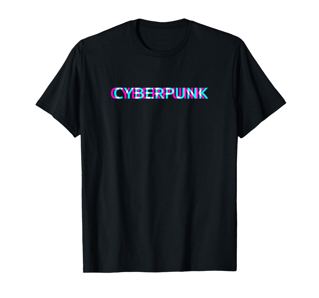 Cyberpunk Vaporwave Outrun Retrowave T-Shirt - Novelty Apparel for Adults - T-Shirt, Sweatshirt, Hoodie