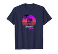 Welcome To 80S Logo Neon Sunset T-Shirt - Casual Everyday Wear for Adults - T-Shirt, Sweatshirt, Hoodie