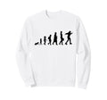 Evolution Roller Skating Sweatshirt - Casual Everyday Wear for Adults - T-Shirt, Sweatshirt, Hoodie