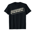 Professional Overthinker 70S Funny T-Shirt - Unique Graphic Unisex - T-Shirt, Sweatshirt, Hoodie