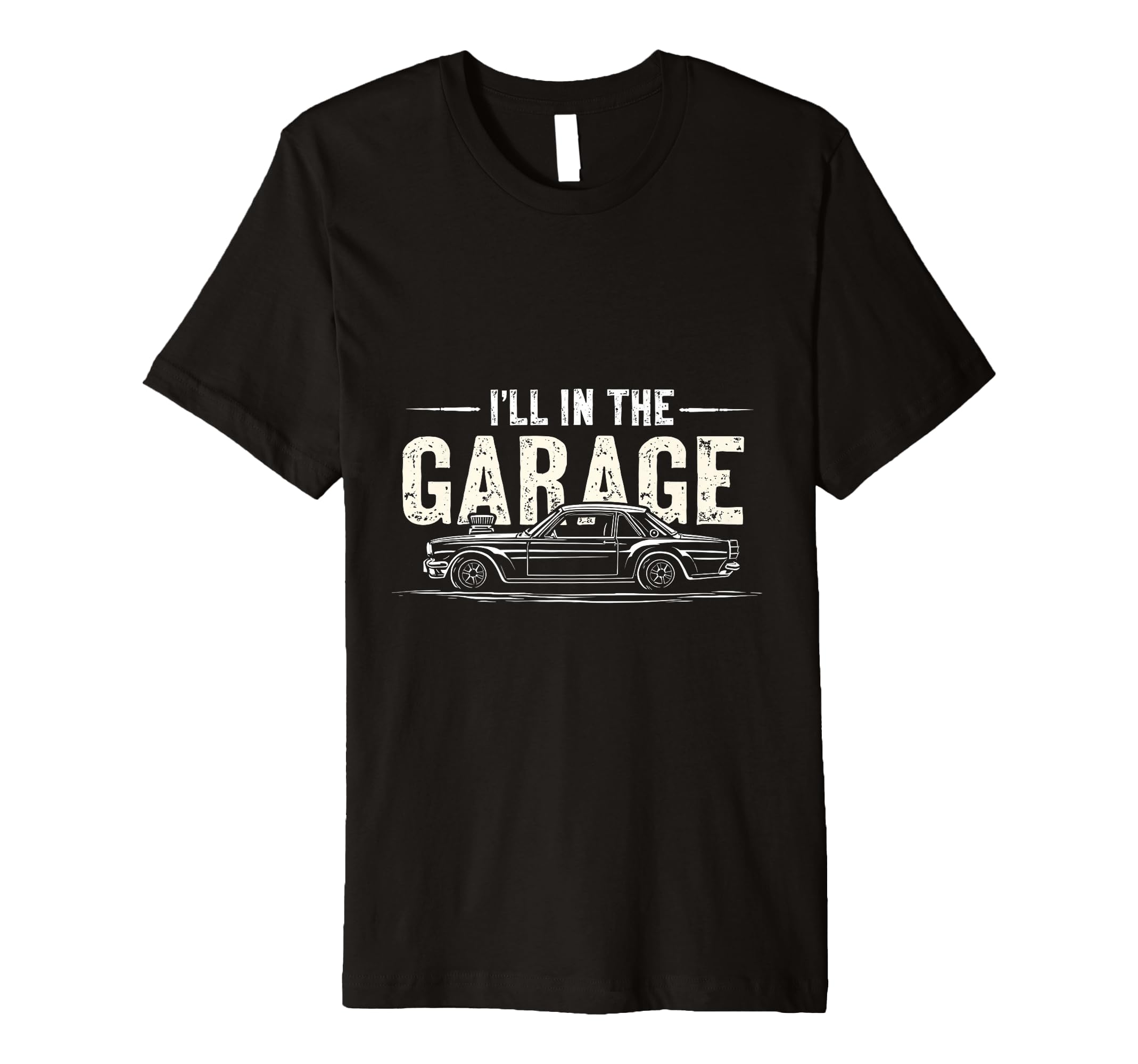 Ill Garage Car T-Shirt - Novelty Apparel Unisex - T-Shirt, Sweatshirt, Hoodie