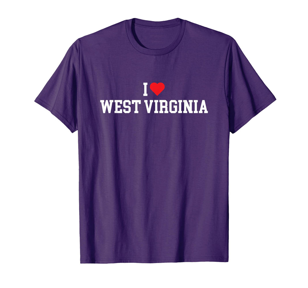 I Love West Virginia Wv Throwback T-Shirt - Unique Graphic Unisex - T-Shirt, Sweatshirt, Hoodie