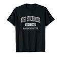 West Stockbridge Massachusetts Ma T-Shirt - Unique Graphic for Adults - T-Shirt, Sweatshirt, Hoodie