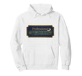 Navy Professional Overthinker Sign Hoodie - Fun Novelty Design Men Women - T-Shirt, Sweatshirt, Hoodie