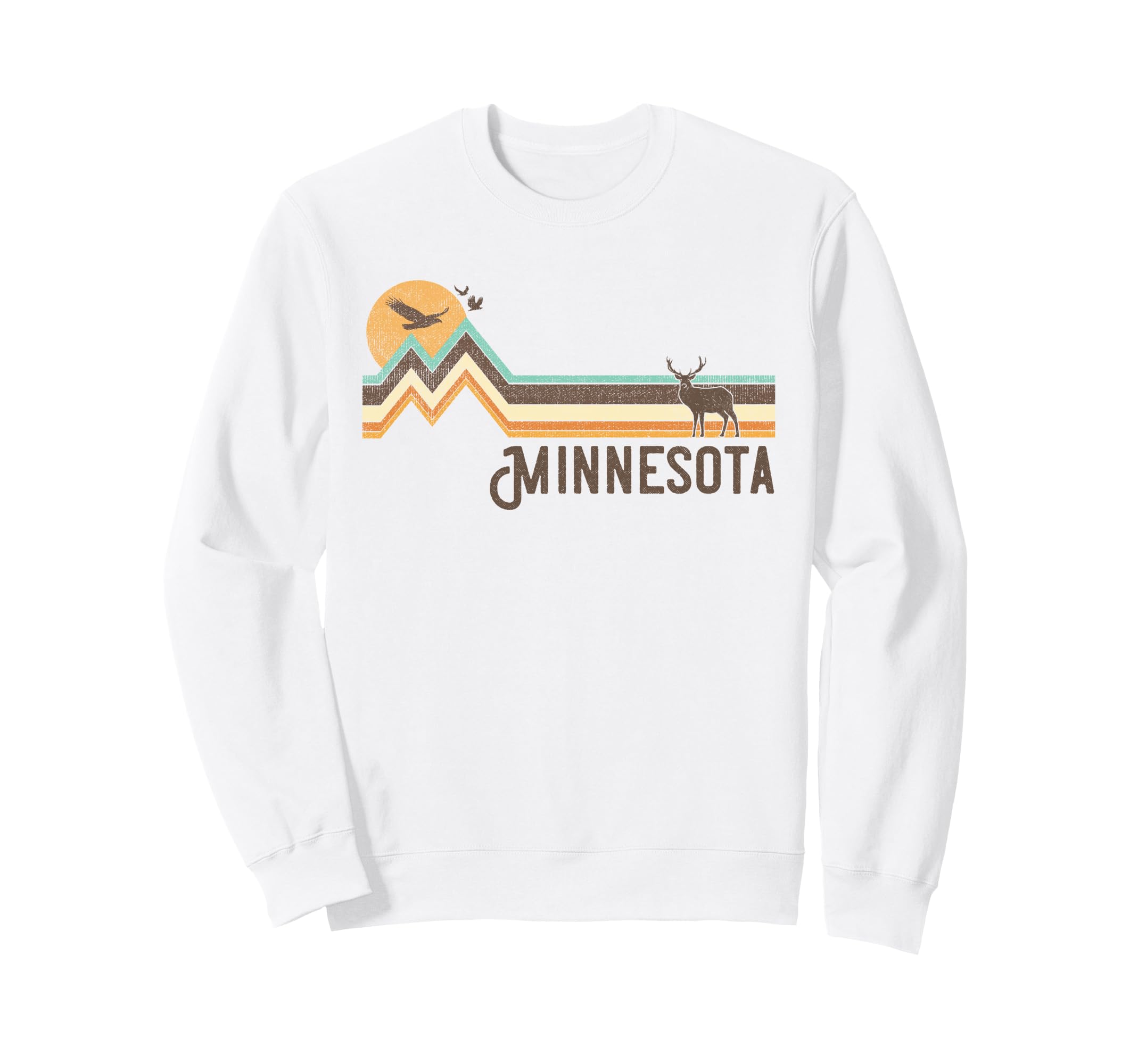 Minnesota 70S 80S Nature Sweatshirt - Unique Graphic Men Women - T-Shirt, Sweatshirt, Hoodie
