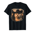 Meowdy Funny Country Side Cat T-Shirt - Casual Everyday Wear for Adults - T-Shirt, Sweatshirt, Hoodie
