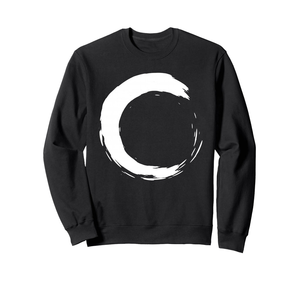 Meditation Enso Circle Sweatshirt - Streetwear Style for Adults - T-Shirt, Sweatshirt, Hoodie