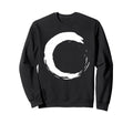 Meditation Enso Circle Sweatshirt - Streetwear Style for Adults - T-Shirt, Sweatshirt, Hoodie