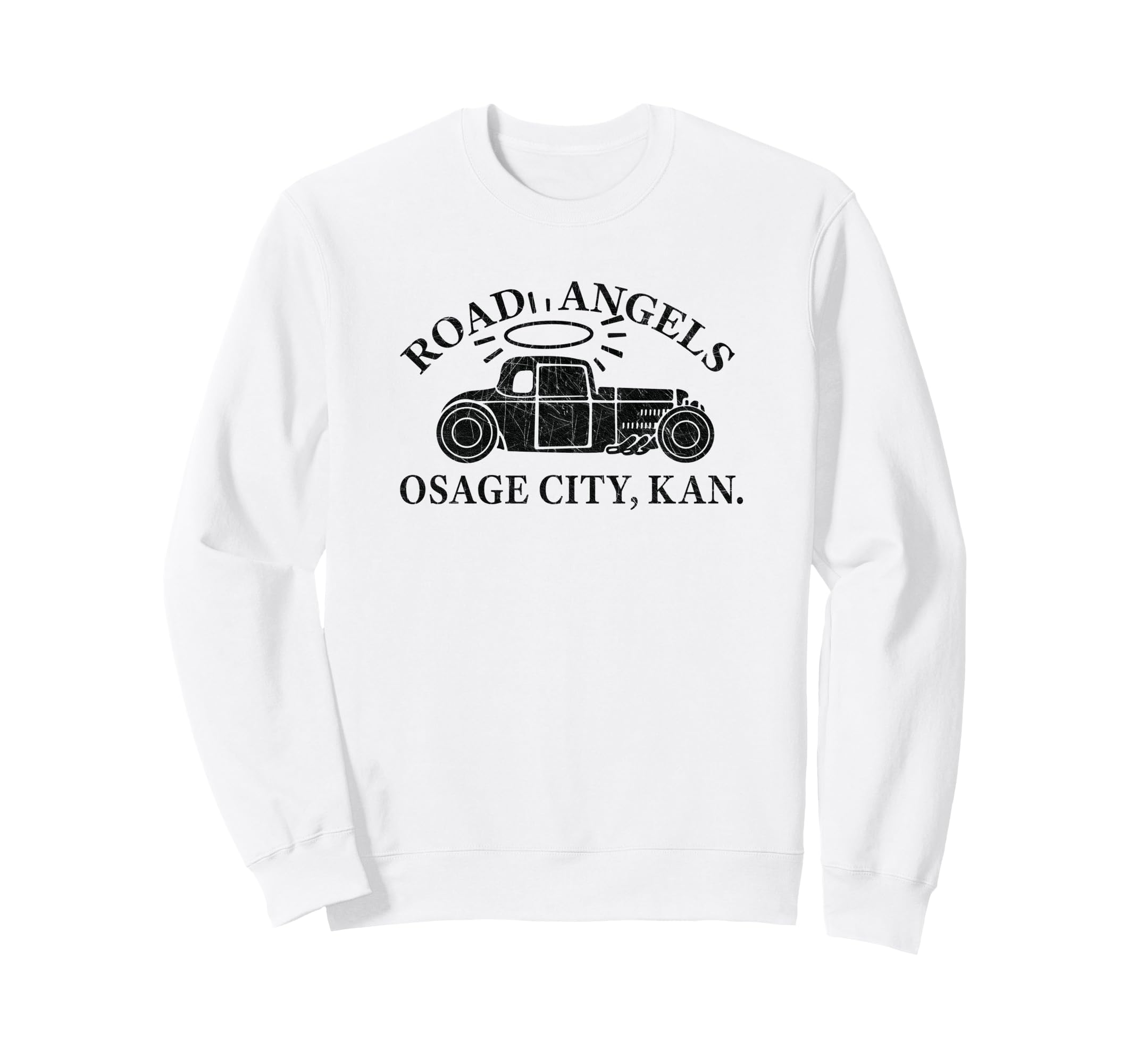 Hot Rod Car Silhouette Automobile Sweatshirt - Graphic Print Unisex - T-Shirt, Sweatshirt, Hoodie