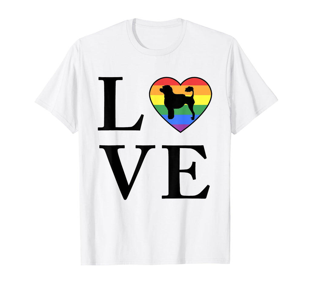 Dog Breed Portuguese Water Word Love T-Shirt - Trendy Graphic Men Women - T-Shirt, Sweatshirt, Hoodie