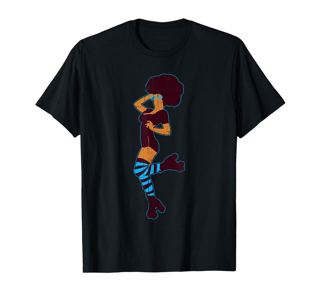 70S Rollerskating Roller Skates T-Shirt - Casual Everyday Wear Unisex - T-Shirt, Sweatshirt, Hoodie