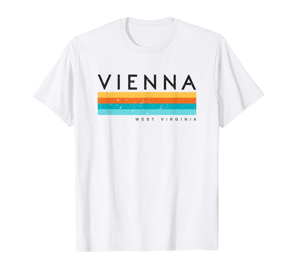 Vienna Wv West Virginia Usa T-Shirt - Custom Art Print Unisex - T-Shirt, Sweatshirt, Hoodie