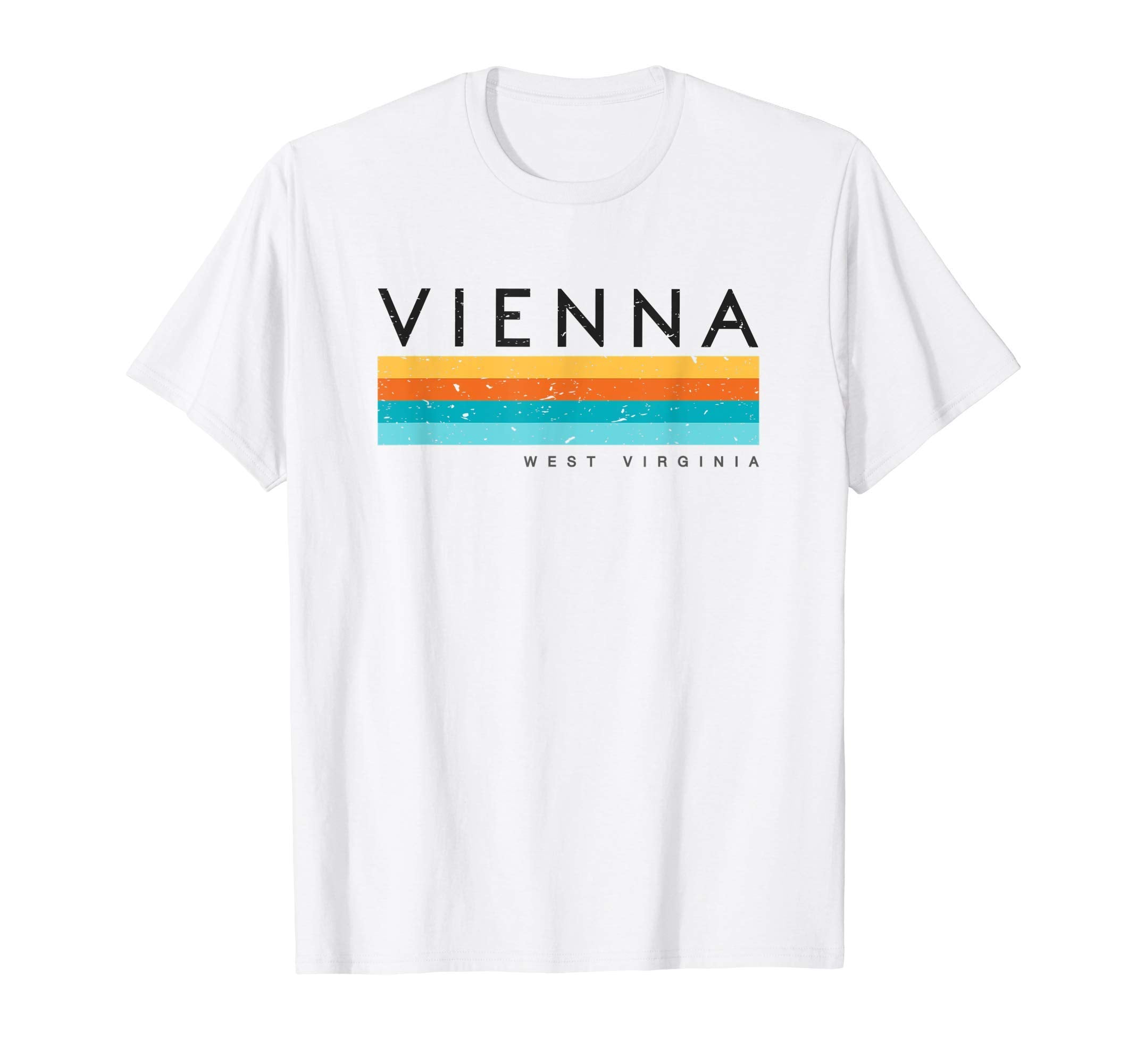 Vienna Wv West Virginia Usa T-Shirt - Custom Art Print Unisex - T-Shirt, Sweatshirt, Hoodie