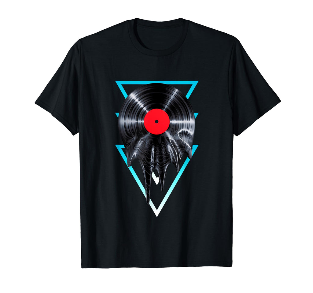 Vinyl Record 80S Neon T-Shirt - Minimalist Print Men Women - T-Shirt, Sweatshirt, Hoodie