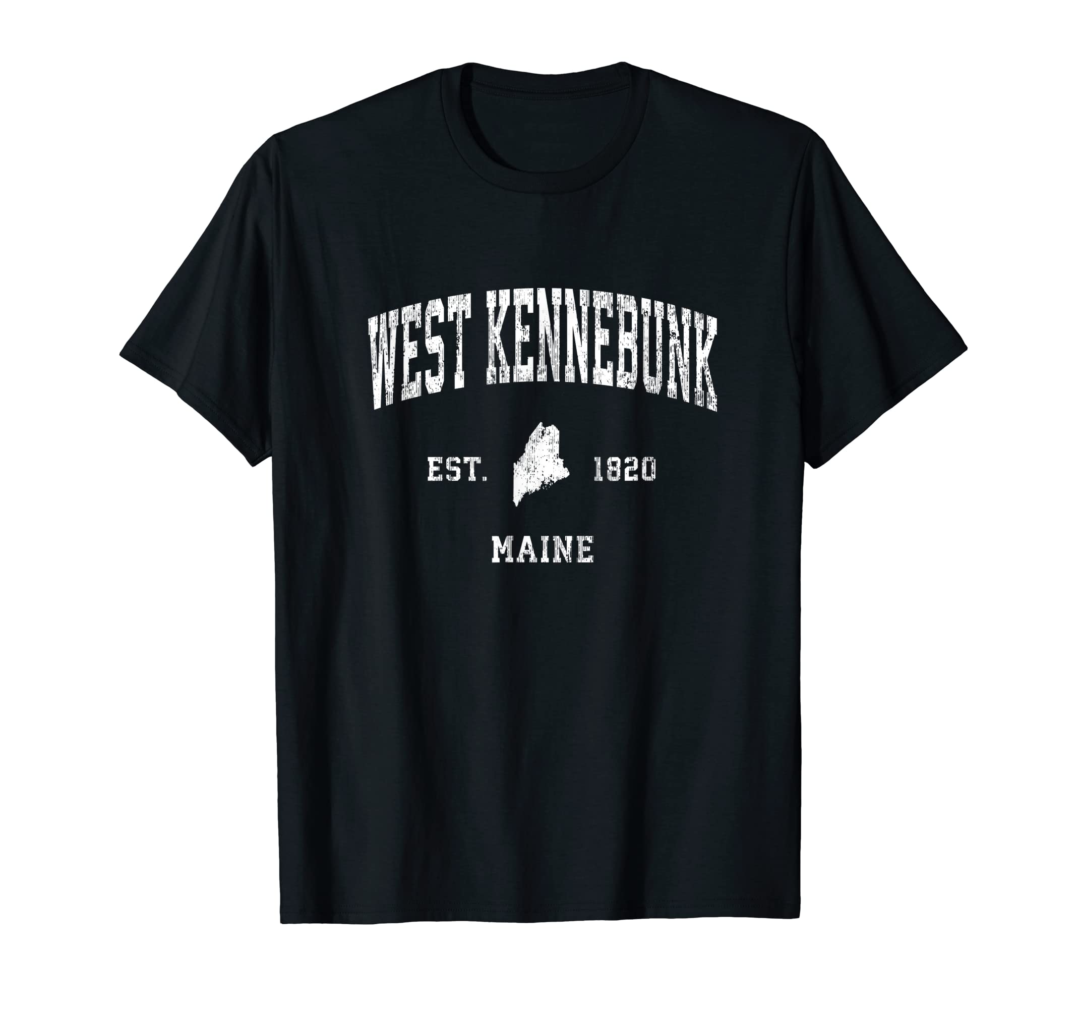 West Kennebunk Maine Me Athletic T-Shirt - Aesthetic Graphic Men Women - T-Shirt, Sweatshirt, Hoodie