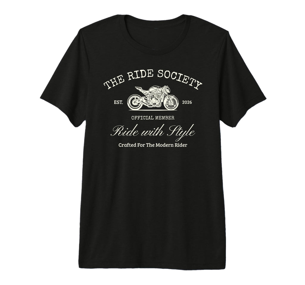 Motorcycle Club Tri Blend T-Shirt - Graphic Print Men Women - T-Shirt, Sweatshirt, Hoodie