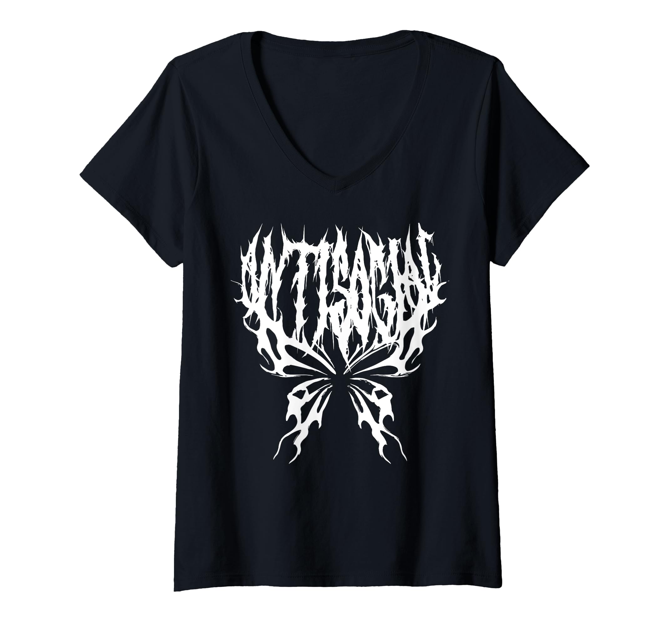 Womens Anti Social Butterfly Y2K T-Shirt - Streetwear Style for Adults - T-Shirt, Sweatshirt, Hoodie
