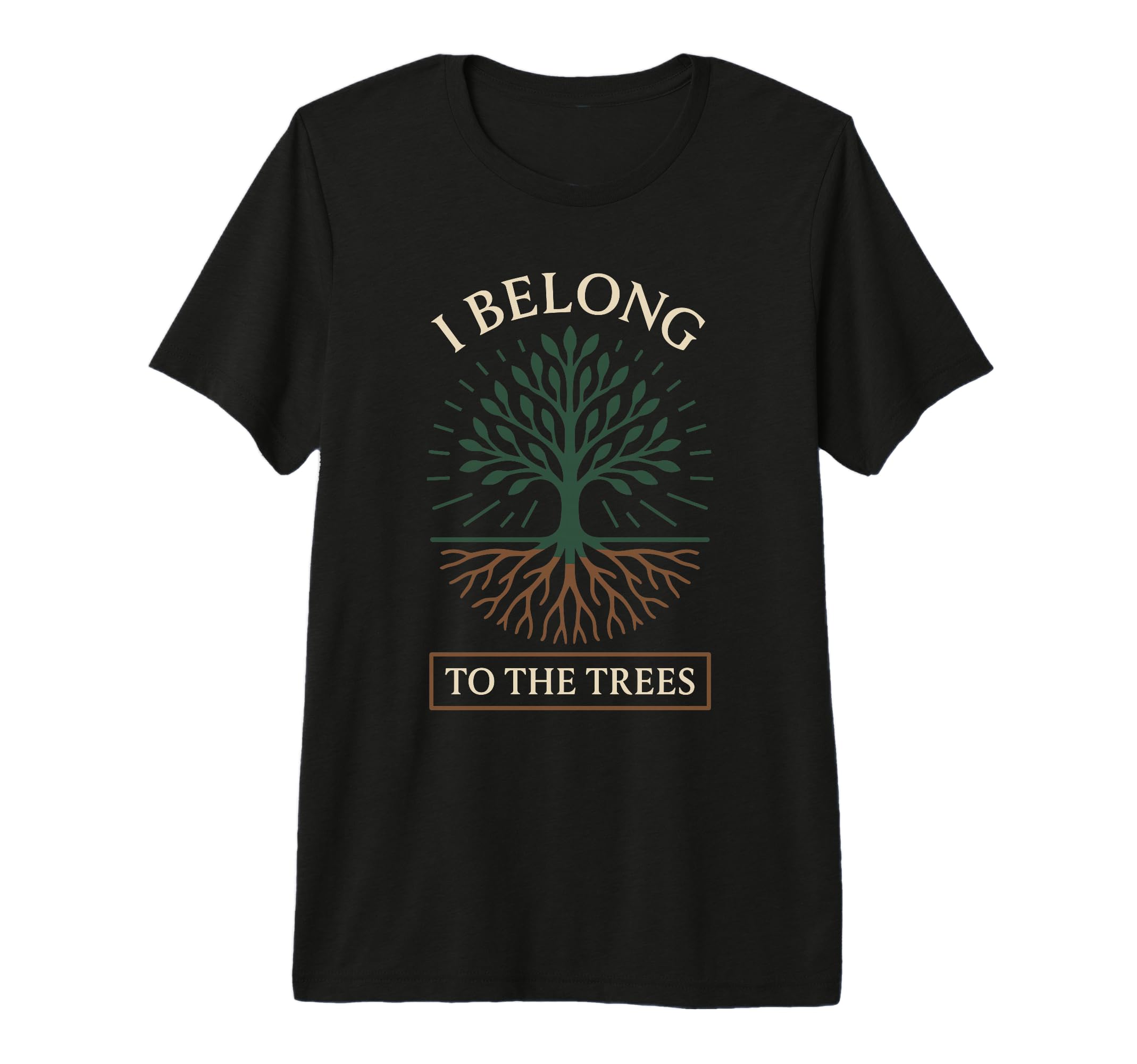 Forest Walk Overthinker Mental Reset T-Shirt - Casual Everyday Wear Unisex - T-Shirt, Sweatshirt, Hoodie