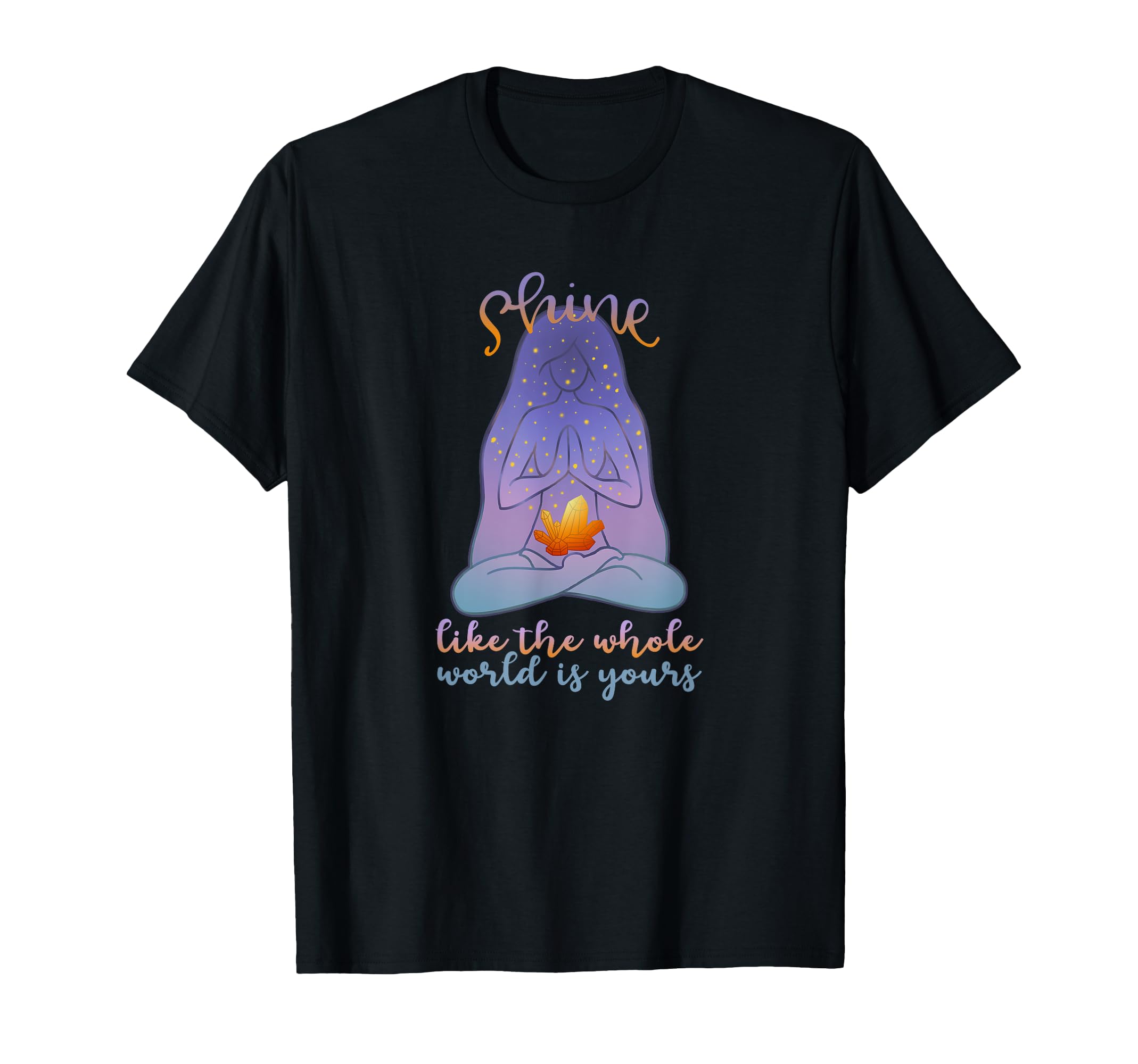 Healing Crystal Wiccan Spiritual Energy T-Shirt - Unique Graphic Unisex - T-Shirt, Sweatshirt, Hoodie