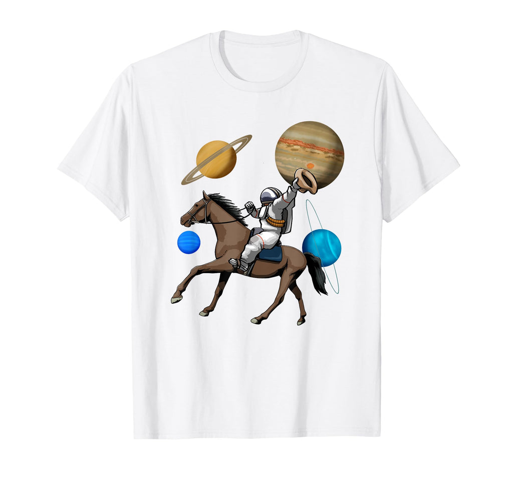 Space Cowboy Shirts Funny Western Tees T-Shirt - Graphic Print Unisex - T-Shirt, Sweatshirt, Hoodie