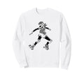 Little Roller Skater Pixel Art Sweatshirt - Custom Art Print for Adults - T-Shirt, Sweatshirt, Hoodie