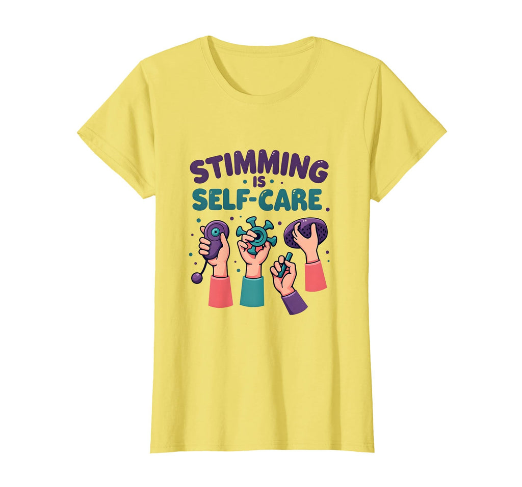 Stimming Is Self Care Autism T-Shirt - Aesthetic Graphic Men Women - T-Shirt, Sweatshirt, Hoodie