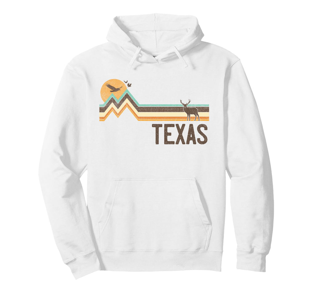 Texas 70S 80S Nature Hoodie - Unique Graphic Men Women - T-Shirt, Sweatshirt, Hoodie
