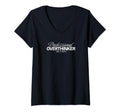 Professional Overthinker Funny V Neck T-Shirt - Aesthetic Graphic Unisex - T-Shirt, Sweatshirt, Hoodie