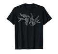 American Traditional Swallow Tattoo T-Shirt - Fun Novelty Design for Adults - T-Shirt, Sweatshirt, Hoodie