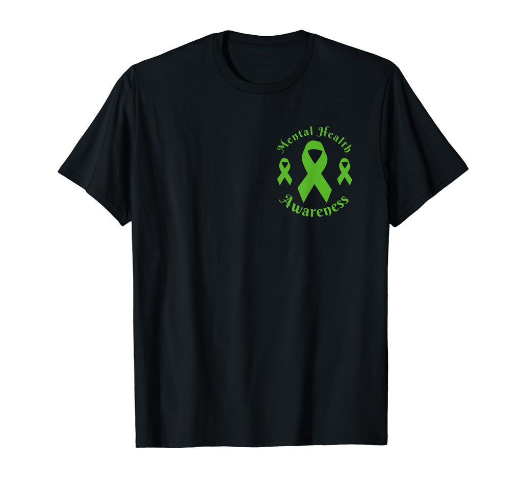 Mental Health Month We Wear Green T-Shirt - Novelty Apparel for Adults - T-Shirt, Sweatshirt, Hoodie