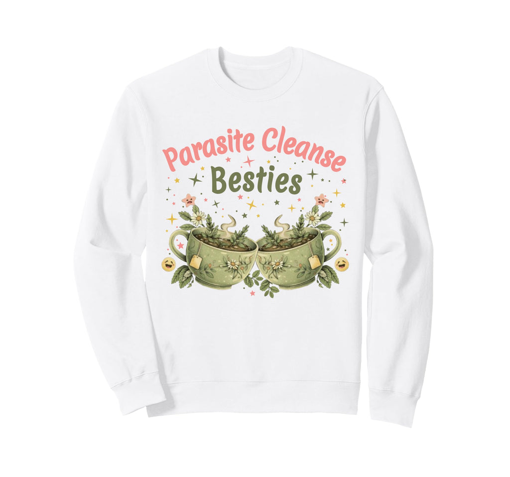 Funny Wellness Vibes Aesthetic Tea Sweatshirt - Graphic Print for Adults - T-Shirt, Sweatshirt, Hoodie