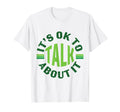 Its Ok To Talk About Mental Health T-Shirt - Minimalist Print Unisex - T-Shirt, Sweatshirt, Hoodie