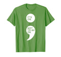 Its Ok Not To Be Ok Semicolon T-Shirt - Fun Novelty Design for Adults - T-Shirt, Sweatshirt, Hoodie