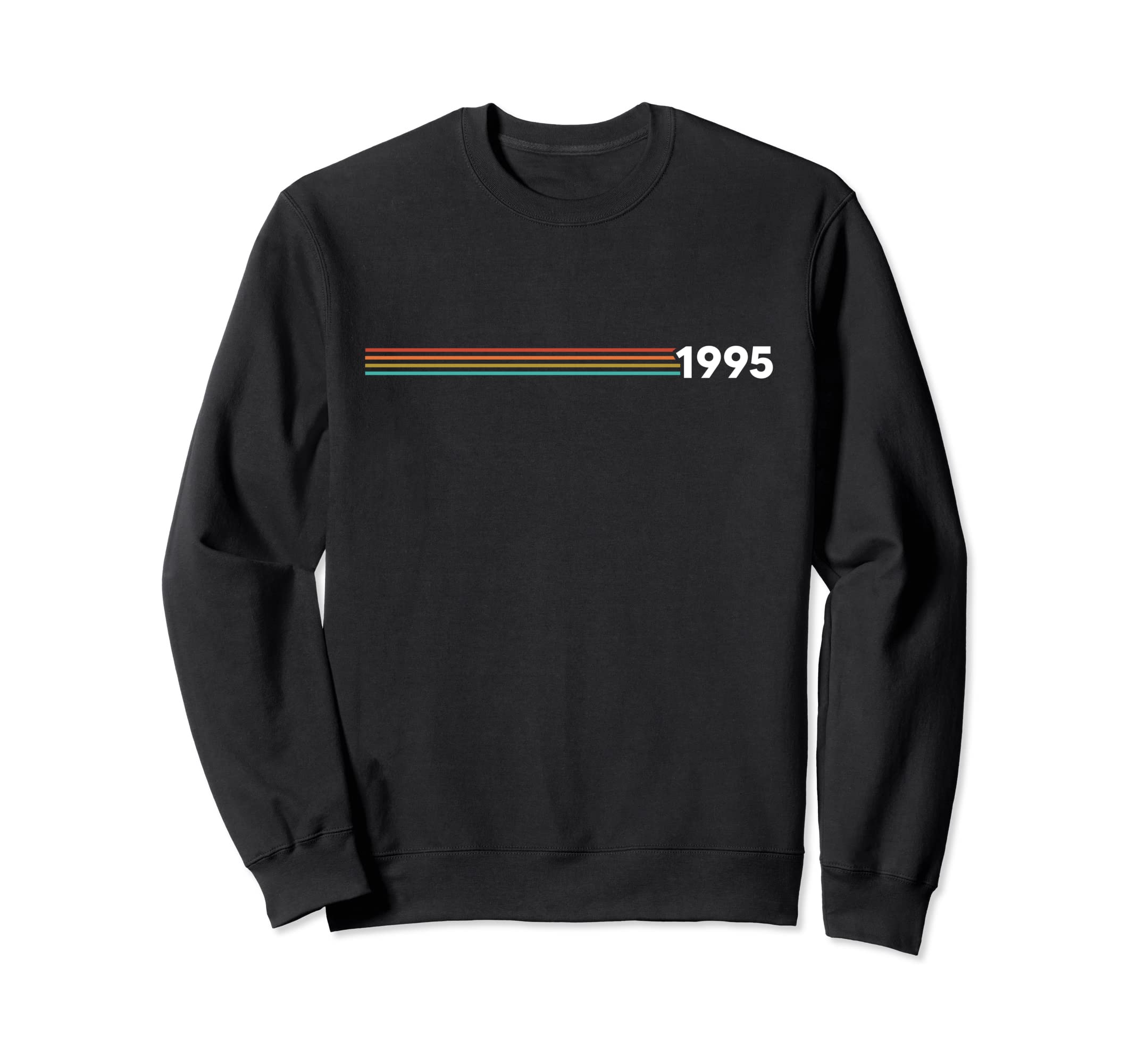 1995 Years Stripe 70S Birthday Sweatshirt - Trendy Graphic Unisex - T-Shirt, Sweatshirt, Hoodie