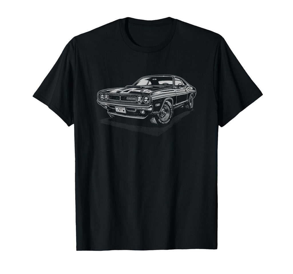 Muscle Car 60S 70S Car Lover T-Shirt - Trendy Graphic for Adults - T-Shirt, Sweatshirt, Hoodie