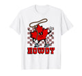 Howdy Maple Leaf Western Canada Day T-Shirt - Graphic Print Men Women - T-Shirt, Sweatshirt, Hoodie
