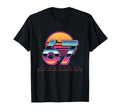 6 7 Synthwave Neon 1980S Vaporwave 67 Meme T-Shirt - Graphic Print Unisex - T-Shirt, Sweatshirt, Hoodie