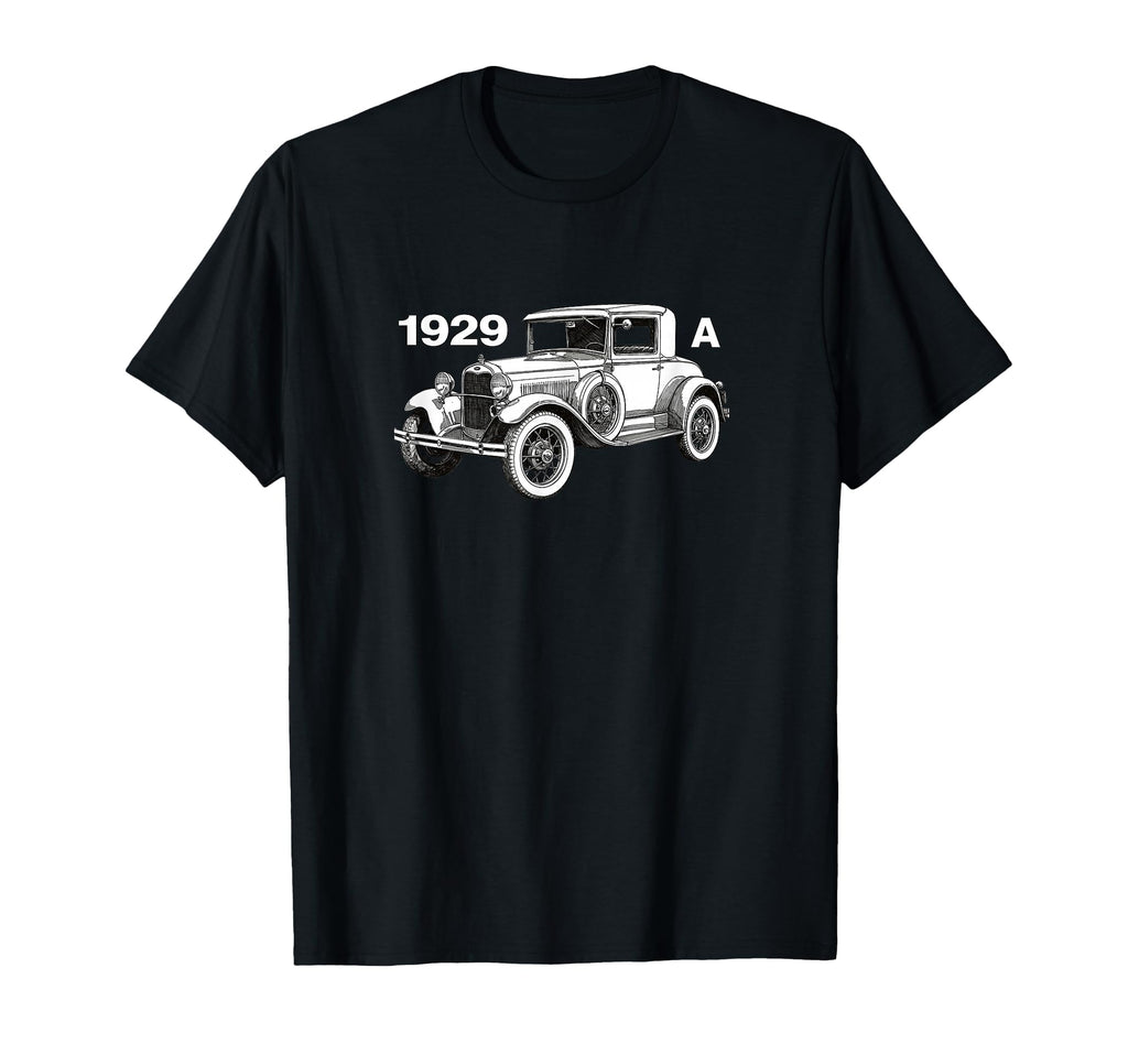 American Cars 1929 Hot Rods Roadsters T-Shirt - Streetwear Style for Adults - T-Shirt, Sweatshirt, Hoodie