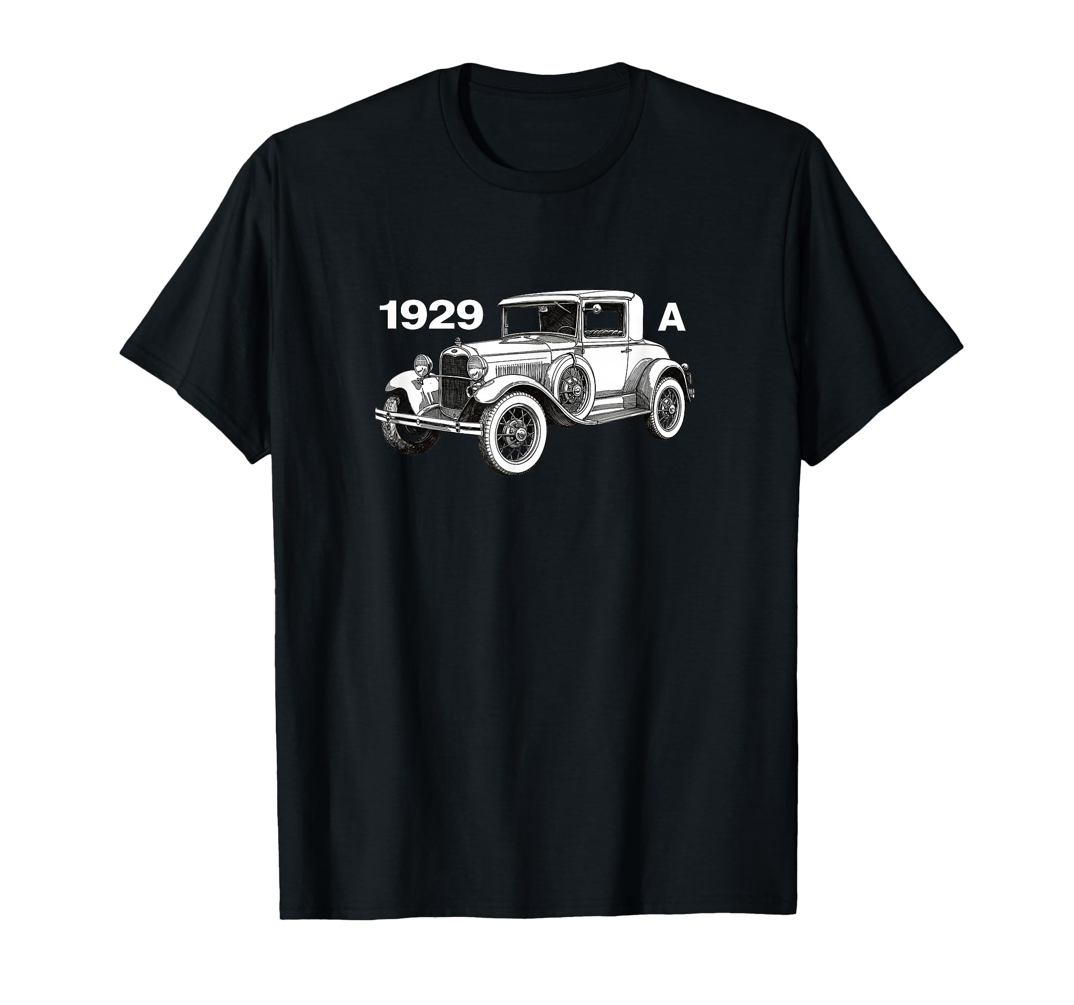 American Cars 1929 Hot Rods Roadsters T-Shirt - Streetwear Style for Adults - T-Shirt, Sweatshirt, Hoodie