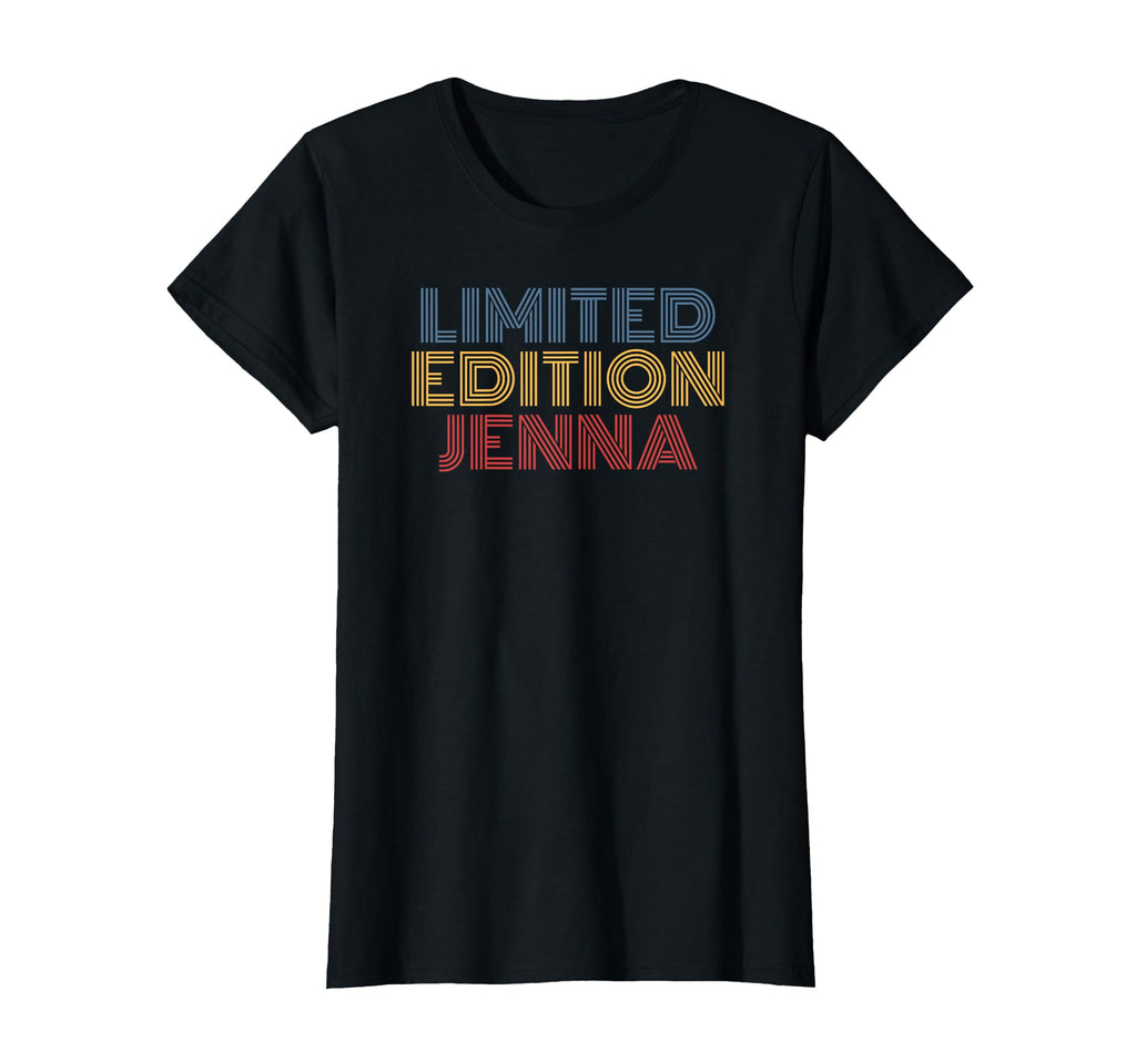 Jenna Rainbow Name Typography T-Shirt - Streetwear Style Men Women - T-Shirt, Sweatshirt, Hoodie