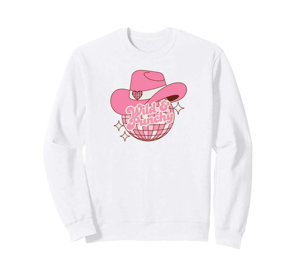 Western Boho Chic Flowers Cactus Punchy Sweatshirt - Graphic Print Unisex - T-Shirt, Sweatshirt, Hoodie