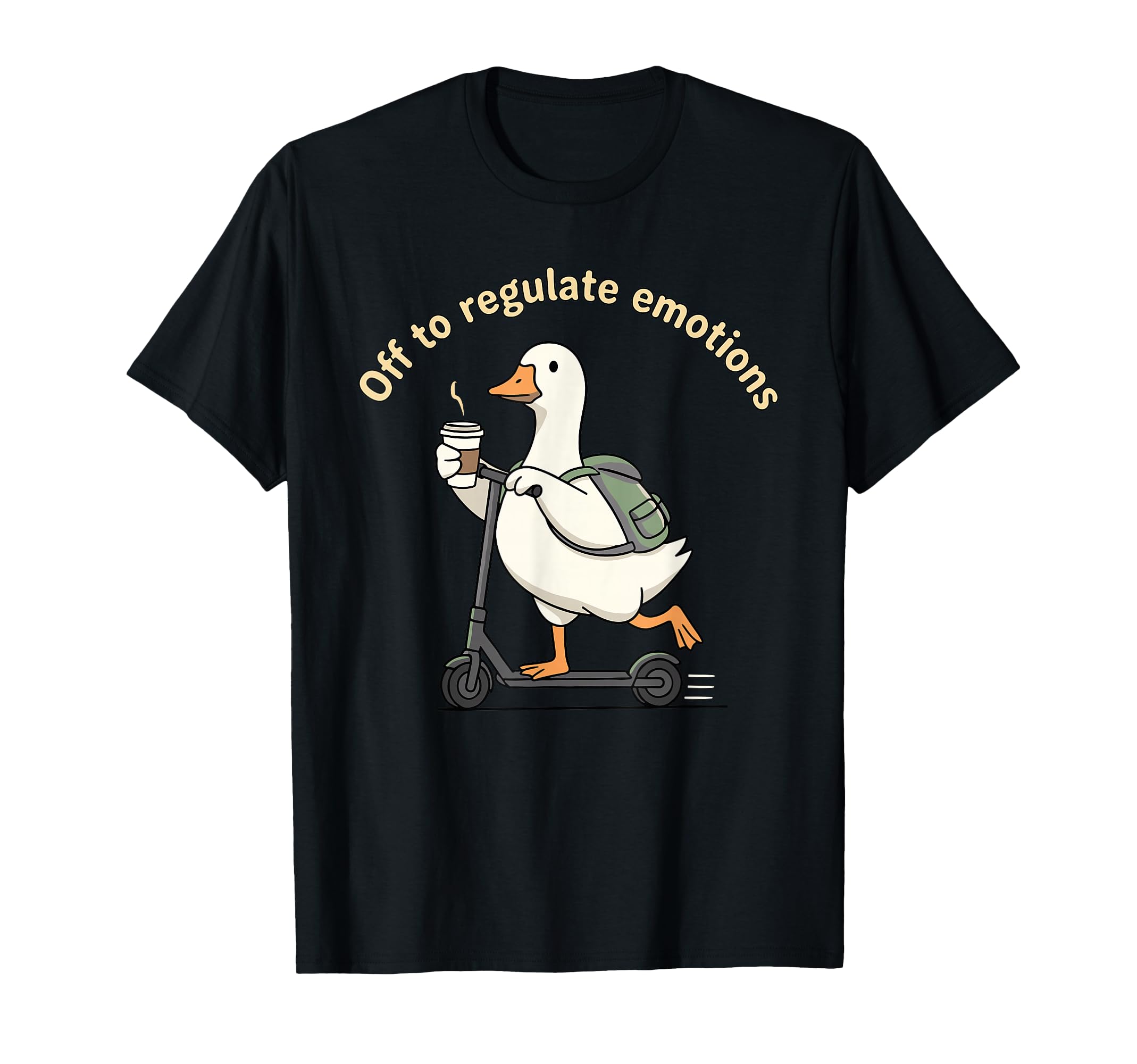 Off To Regulate Emotions Mental T-Shirt - Casual Everyday Wear for Adults - T-Shirt, Sweatshirt, Hoodie