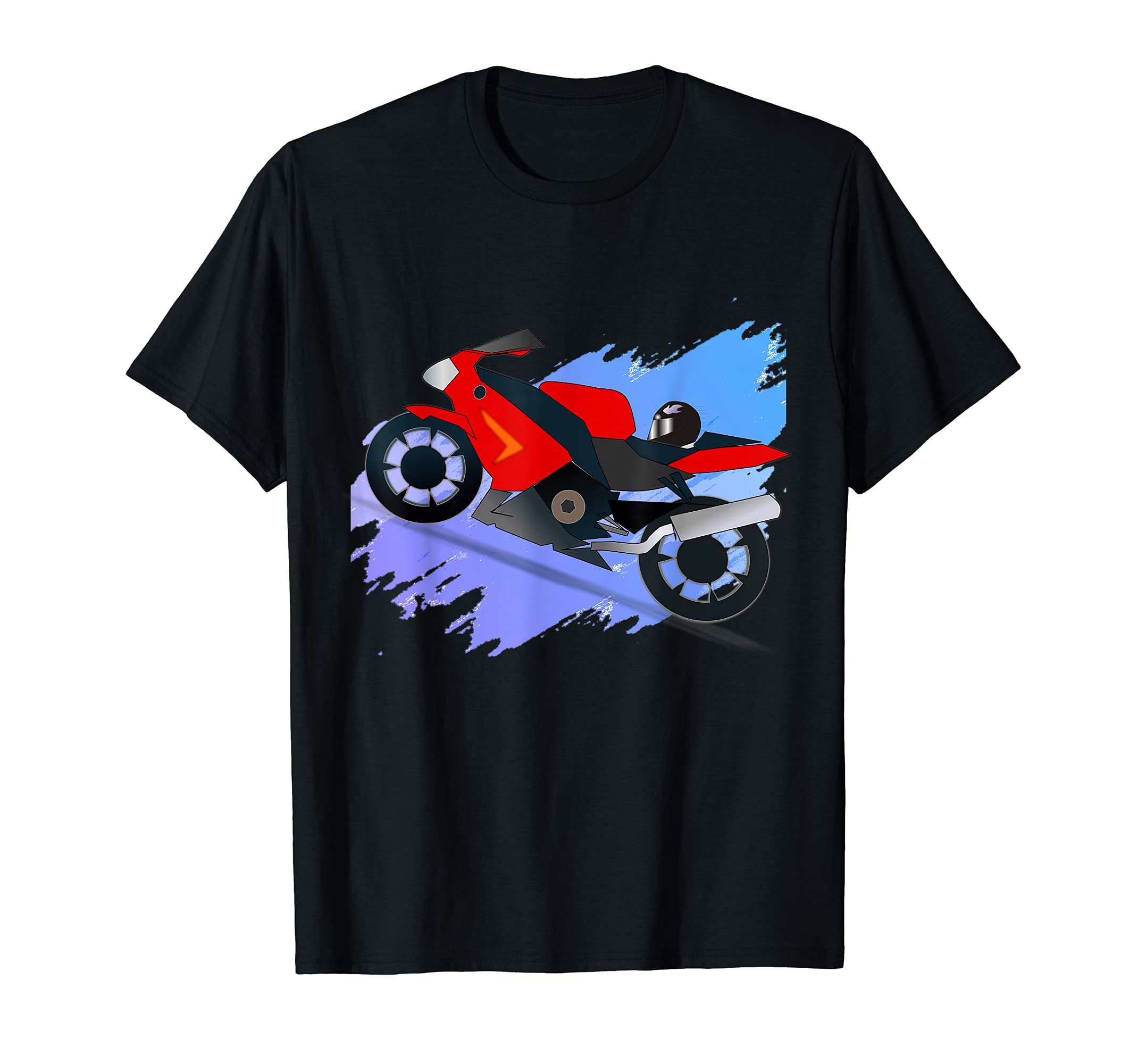 Motorbike Motorcycle T-Shirt - Fun Novelty Design Unisex - T-Shirt, Sweatshirt, Hoodie